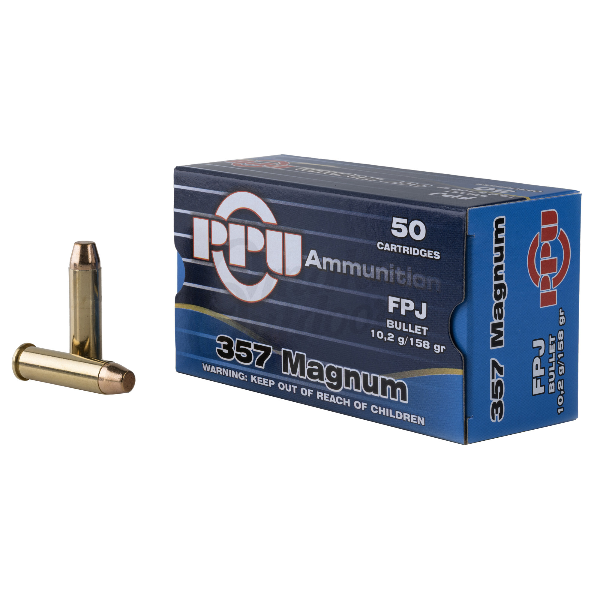 Prvi Partizan 357 Magnum Ammo 158 Grain FPJ 50 Round Box Omaha Outdoors Prvi Partizan 357 Magnum Ammo 158 Grain FPJ 50 Round Box Omaha Outdoors